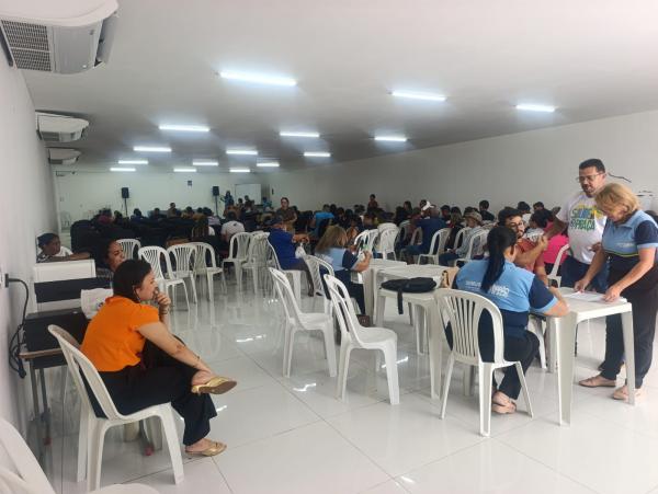 Mutir&atilde;o de Glaucoma atende cerca de 270 pacientes em Bar&atilde;o de Graja&uacute;.(Imagem:FlorianoNews)