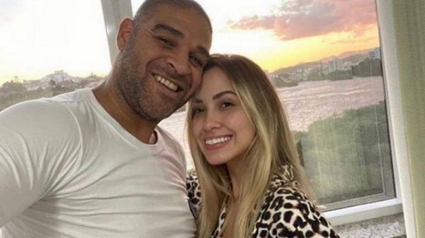 Adriano Imperador e Victória Moreira(Imagem:Reprodução/ Instagram)