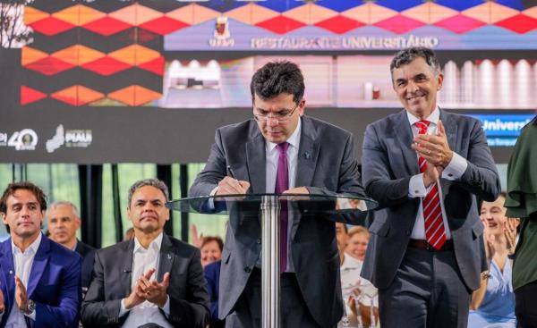 Rafael Fonteles, governador do Piau&iacute;.(Imagem:Gabriel Paulino)