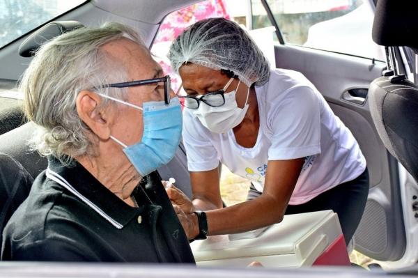 Piauí registra 110 mortes de pacientes com mais de 60 anos que não tomaram vacina contra a Covid-19(Imagem:Reprodução)