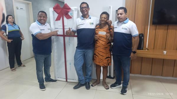 A Prefeitura de Bar&atilde;o de Graja&uacute; realizou o tradicional Sorteio do IPTU, premiando moradores que mantiveram seus tributos em dia. O evento contemplou contribuintes com eletrodom&eacute;sti(Imagem:Reprodu&ccedil;&atilde;o)