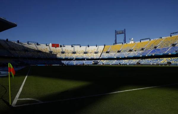 Estádio Ibn Batouta, em Tânger.(Imagem:Reuters)