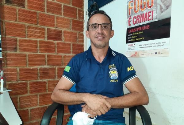 Cleyton Cunha, cordenador geral da ADAPI Regional de Floriano.(Imagem:FlorianoNews)