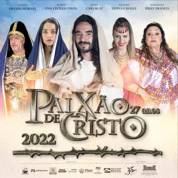 Grupo Escalet lança Paixão de Cristo 2022 e confirma elenco com atores nacionais(Imagem:Divulgação)