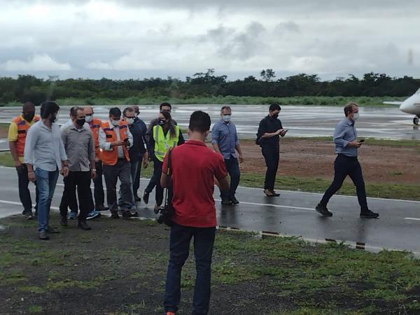 Governador visita áreas atingidas pela cheia do Rio Parnaíba em Floriano(Imagem:FlorianoNews)