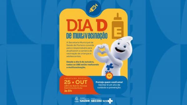 Prefeitura de Floriano realiza estratégia de multivacinação para crianças e adolescentes.(Imagem:Secom)