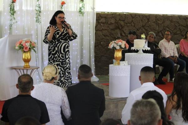 As cerimônias foram realizadas nas penitenciárias Irmão Guido e Major César Oliveira.(Imagem:Divulgação)
