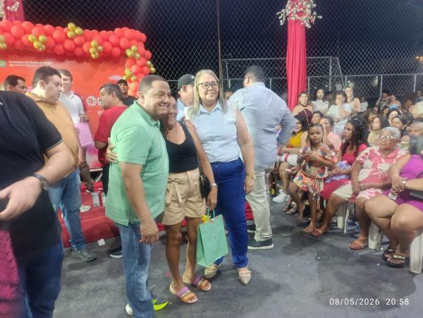 Festa das M&atilde;es re&uacute;ne multid&atilde;o no Guarani Clube com sorteios e homenagens em Bar&atilde;o de Graja&uacute;(Imagem:FlorianoNews)