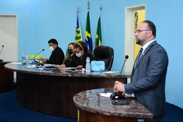 Joab Curvina, presidente da Câmara Municipal de Floriano.(Imagem:Divulgação)