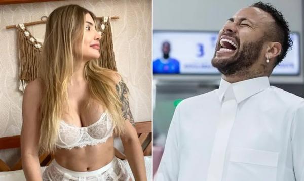 Aline Farias vazou conversas com Neymar na última segunda-feira.(Imagem:Reprodução)