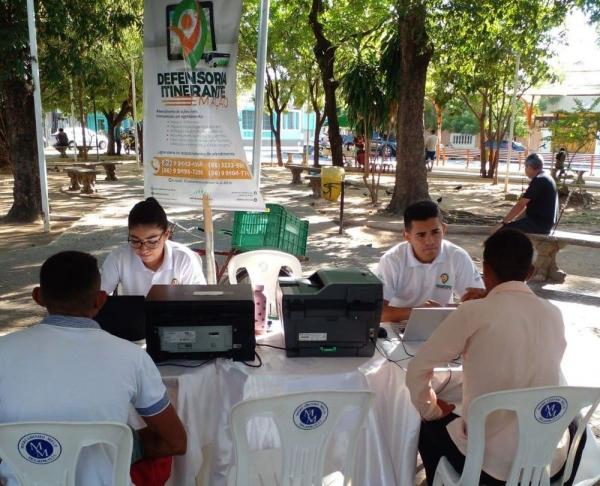 Levantamento mostra ainda que os atendimentos da Defensoria Itinerante percorreram 47 municípios piauienses, beneficiando 38 das 64 comarcas distribuídas de norte a sul do estado.(Imagem:Divulgação)