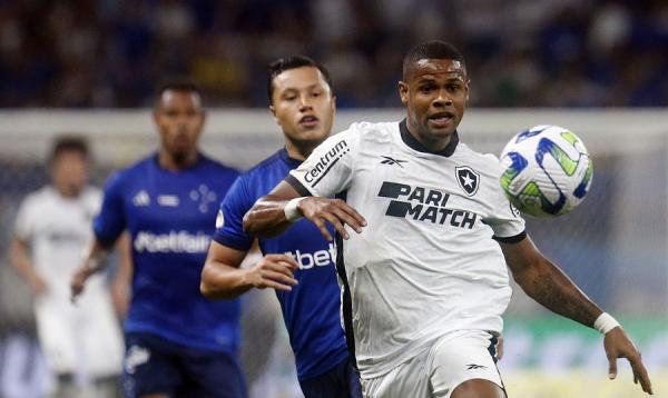 Líder Botafogo fica no 0 a 0 com o Cruzeiro no Mineirão.(Imagem:Vitor Silva/Botafogo/Direitos Reservados)