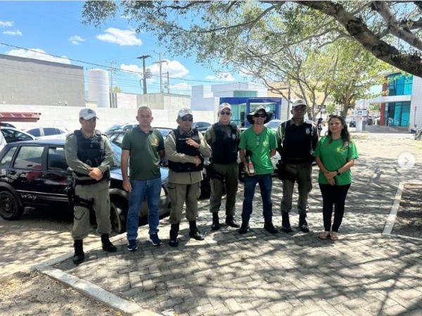 Campanha de Prevenção e Combate à Poluição Sonora é iniciada em Floriano com apoio da Polícia Militar.(Imagem:Reprodução/Instagram)