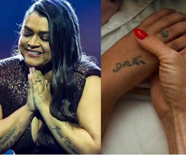 Preta Gil tatuou na pele seu amor pela família e amigos; entenda significados(Imagem:Reprodução/Instagram)