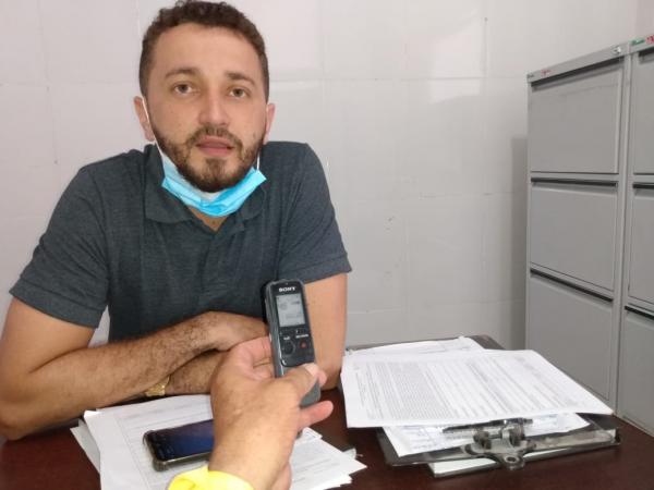 Coordenador de Vacinação, Felipe Mazzeo(Imagem:FlorianoNews)