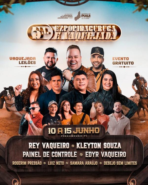 O evento, que será realizado na segunda semana de junho, valoriza o agronegócio piauiense e movimenta a economia da região.(Imagem:Divulgação)