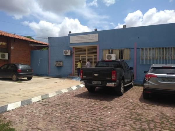 Delegacia de Proteção à Criança e Adolescente (DPCA), em Teresina.(Imagem:TV Clube)