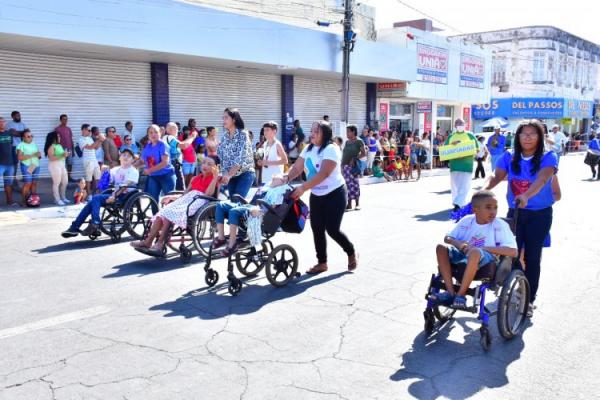 Desfile Cívico marca as comemorações pela Independência do Brasil em Floriano.(Imagem:Secom)