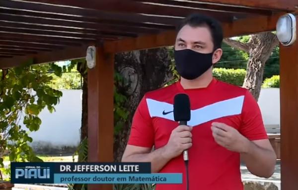 Professor Jeferson Leite(Imagem:Reprodução)