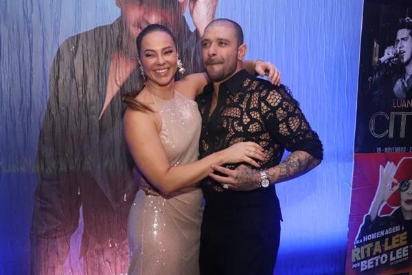 Paolla Oliveira e Diogo Nogueira(Imagem:Wando Silva/BrazilNews)