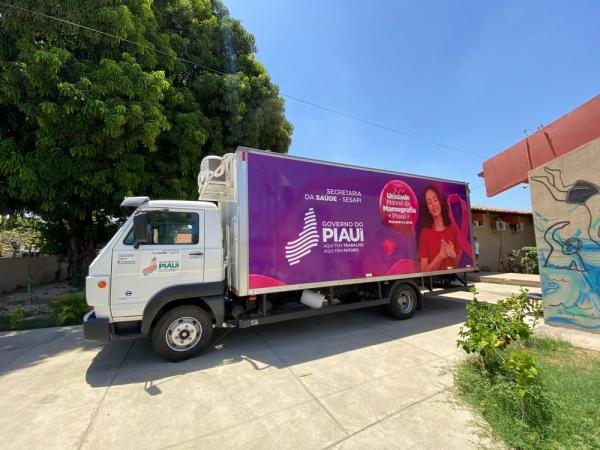 Caminhão da Mamografia realizou mais de 47 mil atendimentos no primeiro semestre de 2025(Imagem:Ascom Sesapi)