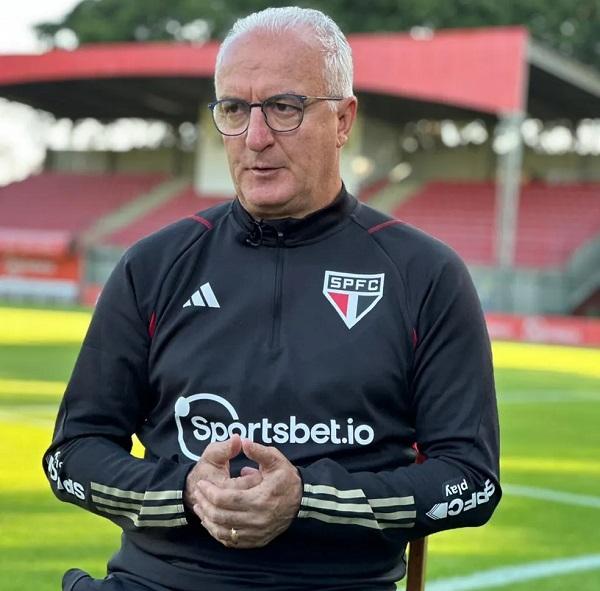 Dorival Júnior, do São Paulo, em entrevista ao ge.(Imagem:José Renato Ambrosio)