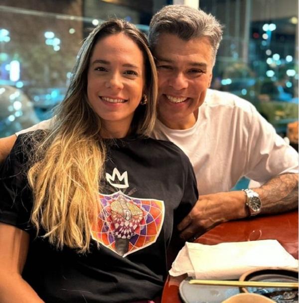 Maurício Mattar e a mulher, Shay Dufau.(Imagem:Reprodução/Instagram)