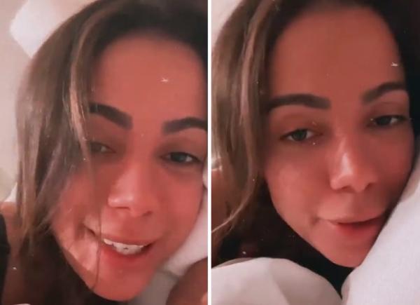 Anitta brinca sobre ser rosto da campanha de vacinação de Covid-19: Estimular a galera(Imagem:Reprodução)