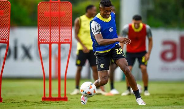 Flamengo enfrenta Palestino no Maracanã pela Copa Libertadores.(Imagem:Marcelo Cortes/CRF/Direitos Reservados)