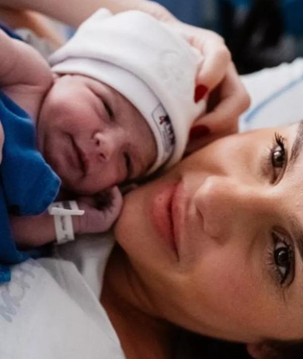  Bárbara Evans dá à luz Ayla.(Imagem:Instagram )