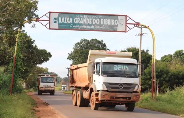 Baixa Grande do Ribeiro, no Sul do Piauí.(Imagem:Andrê Nascimento/ g1 Piauí)