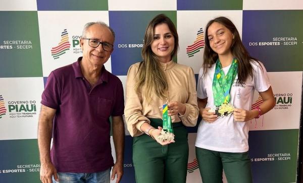 Três dos medalhistas são beneficiários do Bolsa Atleta Piauí, programa do Governo do Estado, desenvolvido pela Secretaria dos Esportes (Secepi).(Imagem:Divulgação)