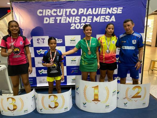 Segunda etapa do Campeonato Piauiense de Tênis de Mesa consagra talentos do programa Bolsa Atleta(Imagem:Divulgação)