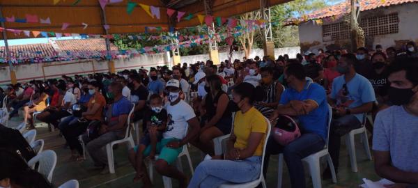 Festival de Vacinação atraiu milhares de jovens em Barão de Grajaú(Imagem:FlorianoNews)