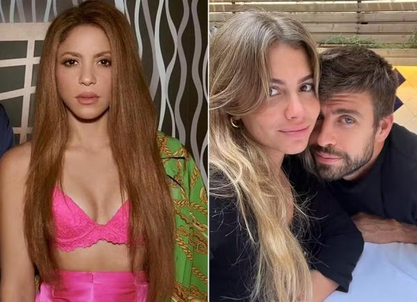 Shakira admite que ver Piqué e a nova namorada 