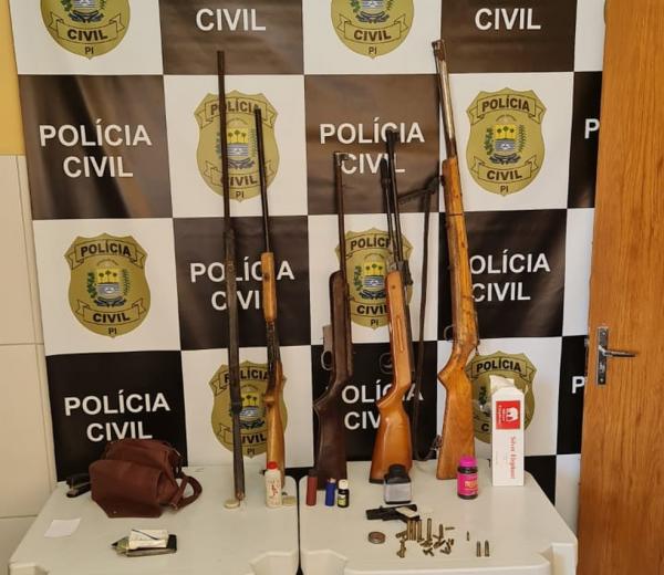 Operação Narco prende suspeitos de tráfico de drogas em cidades do Piauí.(Imagem:Polícia Civil)