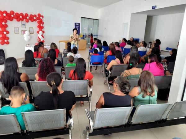 Núcleo de Estimulação Infantil do municipio homenageia mães com evento de acolhimento e autocuidado.(Imagem:Secom)