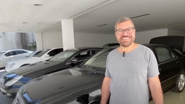 Filho de Hebe Camargo surpreende e coloca coleção de carros da mãe à venda(Imagem:Reprodução)