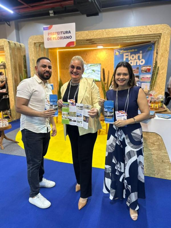 Prefeitura de Floriano participa da Feira de Turismo em Teresina.(Imagem:Secom)