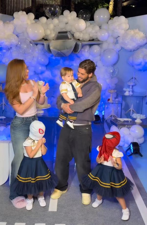 Virginia Fonseca celebrou o último mesversário de José Leonardo, seu filho com Zé Felipe.(Imagem:Reprodução/Instagram)
