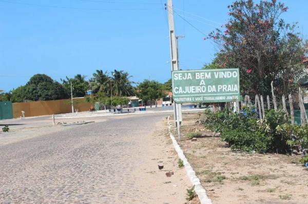 Crime aconteceu em Cajueiro da Praia.(Imagem:Patrícia Andrade/g1)