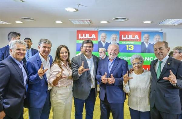 Em reunião, Rafael Fonteles projeta aumentar votação de Lula para 80% no Piauí(Imagem:Ricardo Stuckert)