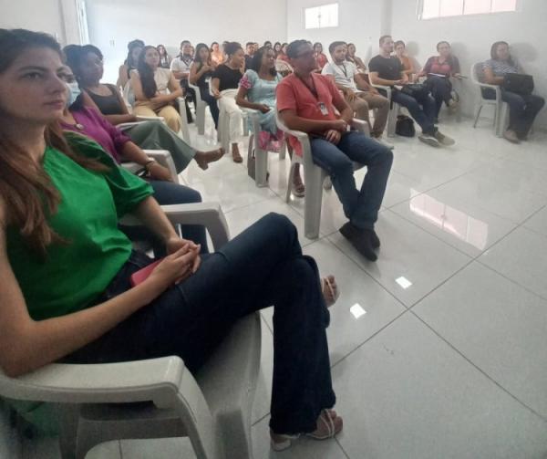 Secretaria de Saúde de Floriano promove capacitação sobre saúde mental para enfermeiros da ESF.(Imagem:Secom)