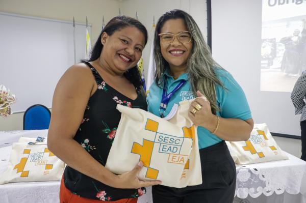 Aula inaugural da nova turma de EAD EJA Ensino Médio em Teresina.(Imagem:Divulgação)