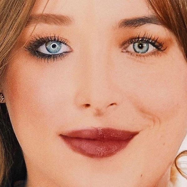 Duda Reis mostra montagem com Dakota Johnson.(Imagem:Reprodução/Instagram)