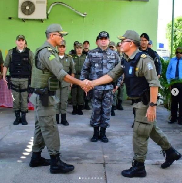 Passagem de Comando no 3° Batalhão de Polícia Militar de Floriano.(Imagem:Reprodução/Instagram)