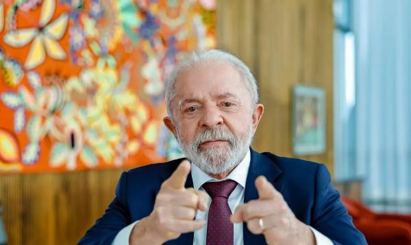 Presidente da República, Luiz Inácio Lula da Silva durante entrevista à CNN. Palácio da Alvorada.??(Imagem:Ricardo Stuckert / PR)