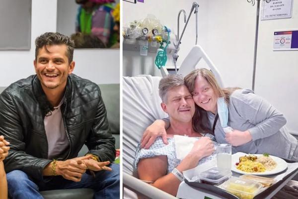 EX-BBB Marcos Harter se emociona ao receber transplante de rim.(Imagem:Globo e Instagram)