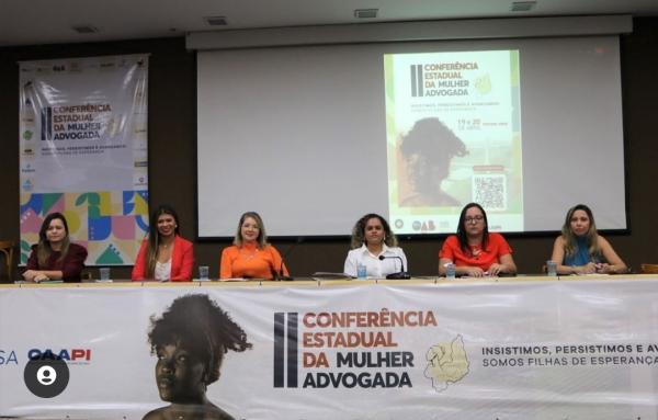 Advogadas de Floriano têm presença de destaque na Conferência Estadual da Mulher Advogada(Imagem:Reprodução/Instagram)