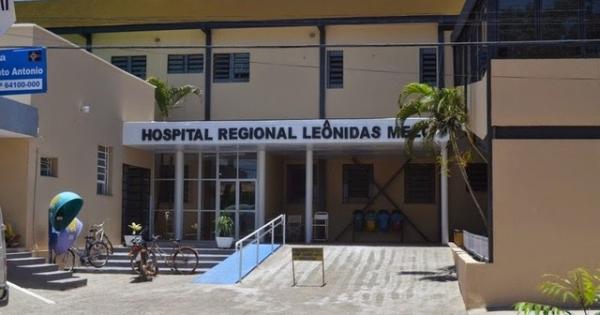 Hospital Regional Leônidas Melo, na cidade de Barras-Piauí.(Imagem:Portal A Grande Barras)
